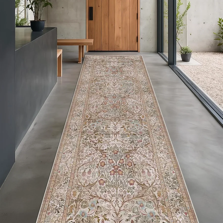 A HazoHaus runner in a kitchen, the room where washability earns its keep