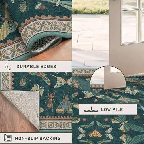 Teal, detail view