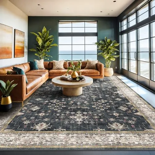 Boho washable rugs by HazoHaus