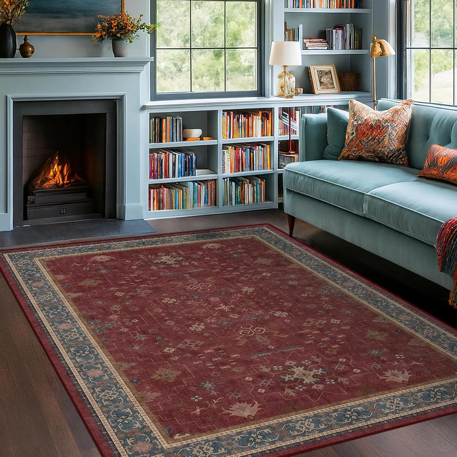 Vintage washable rugs by HazoHaus